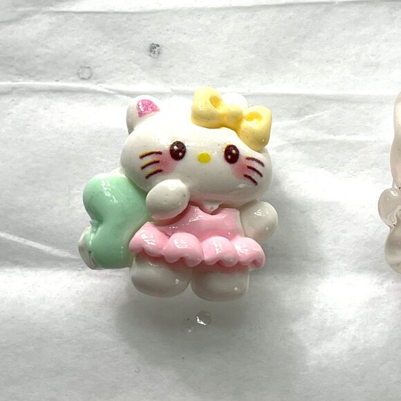 Set of 6 Hello Kitty Style Croc Shoe Charms-Hello Kitty Jibbitz-New! - Picture 2 of 7